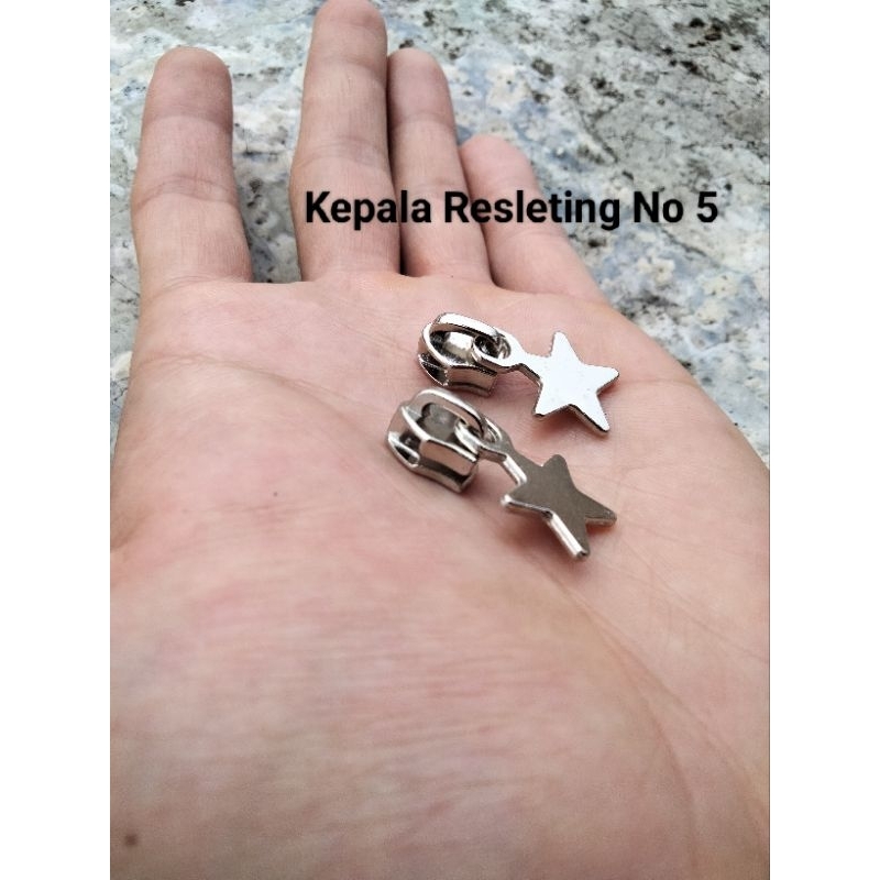 Kepala Resleting Tas Kepala Resleting no 5 Kepala Zipper Tas Koper Dompet