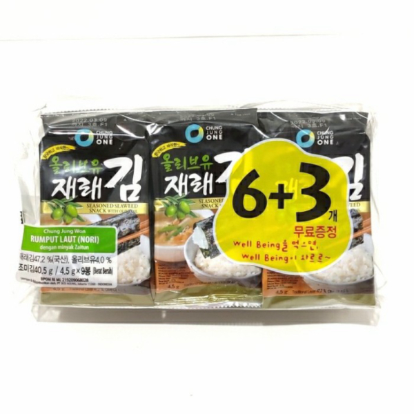 

Dijual CHUNG JUNG ONE Seaweed Rumput Laut NORI KOREA Chung Jung Won Diskon