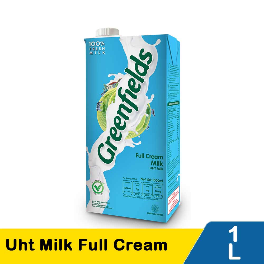 

Greenfields Uht Milk 1000Ml