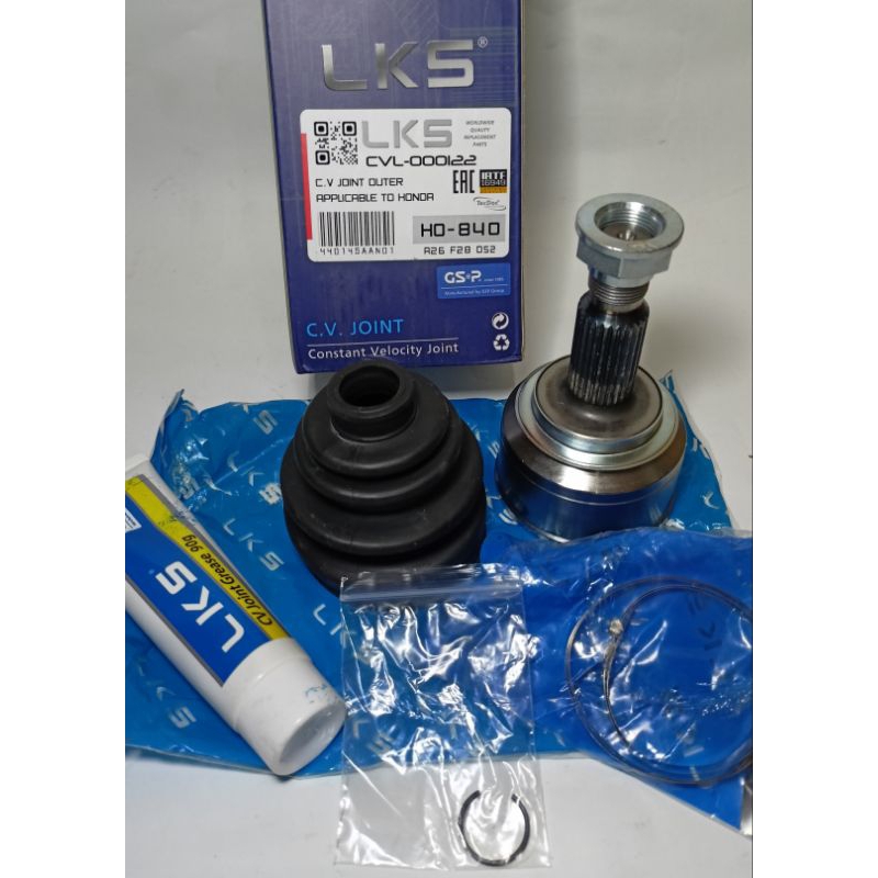 CV joint as roda luar kanan/kiri HONDA Jass 2004-2007/New city 2003-2007 HO-840