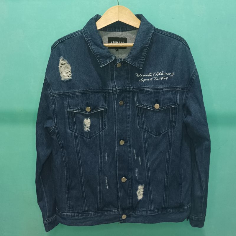 JACKET JEANS ADVISORY RIPPED ORIGINAL