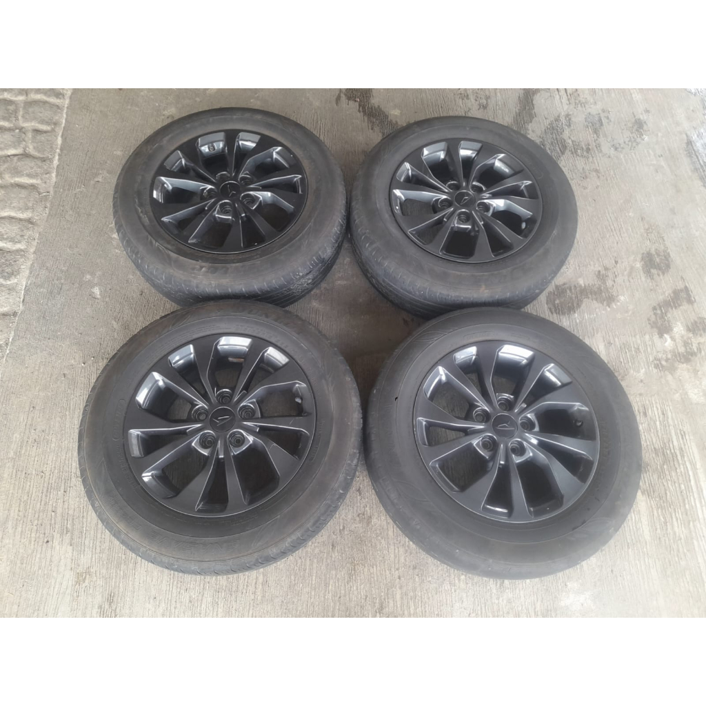 VELG BEKAS MOBIL STD TERIOS RING 16 PCD 5X114 BAN BONUSAN