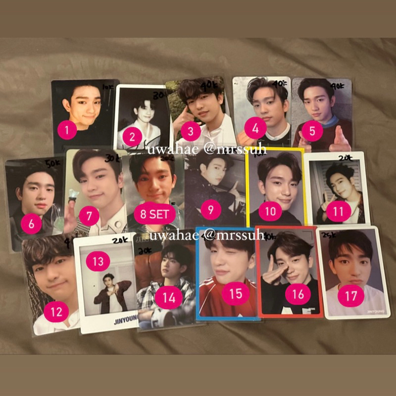PHOTOCARD GOT7 JINYOUNG