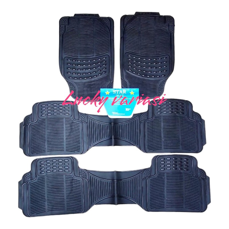 KARPET MOBIL 3 BARIS UNIVERSAL KARET AVANZA XENIA CALYA SIGRA INNOVA