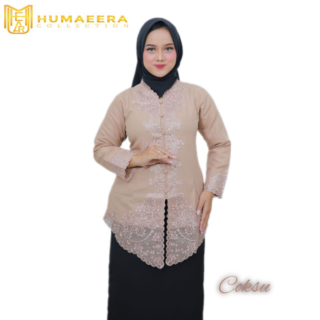 Kebaya Bordir Encim Senada | Atasan Kebaya | Kebaya Jumbo | Kebaya Wisuda | Kebaya Modern Mewah | Ke
