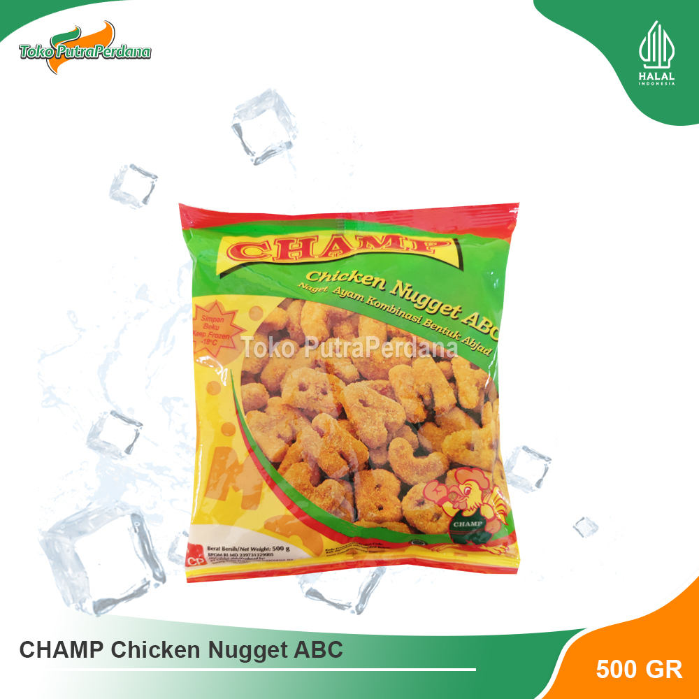 

CHAMP Chicken Nugget ABC 500gr