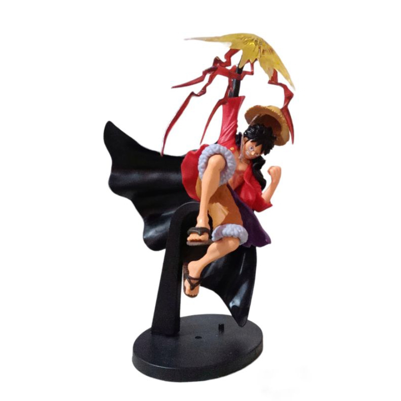 Miniatur mainan one piece kartun