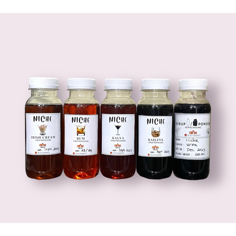 

NICHE Syrup Premium Repacking 100ml