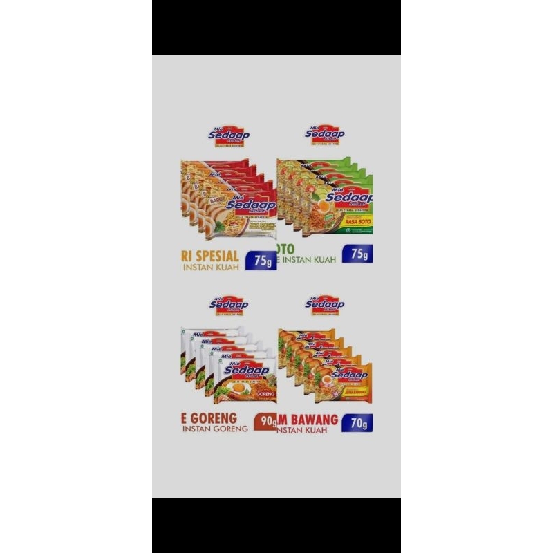 

Mie Sedap 5pcs