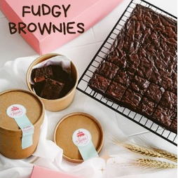 

KANIA FUDGY BROWNIES / BROWNIES PANGGANG