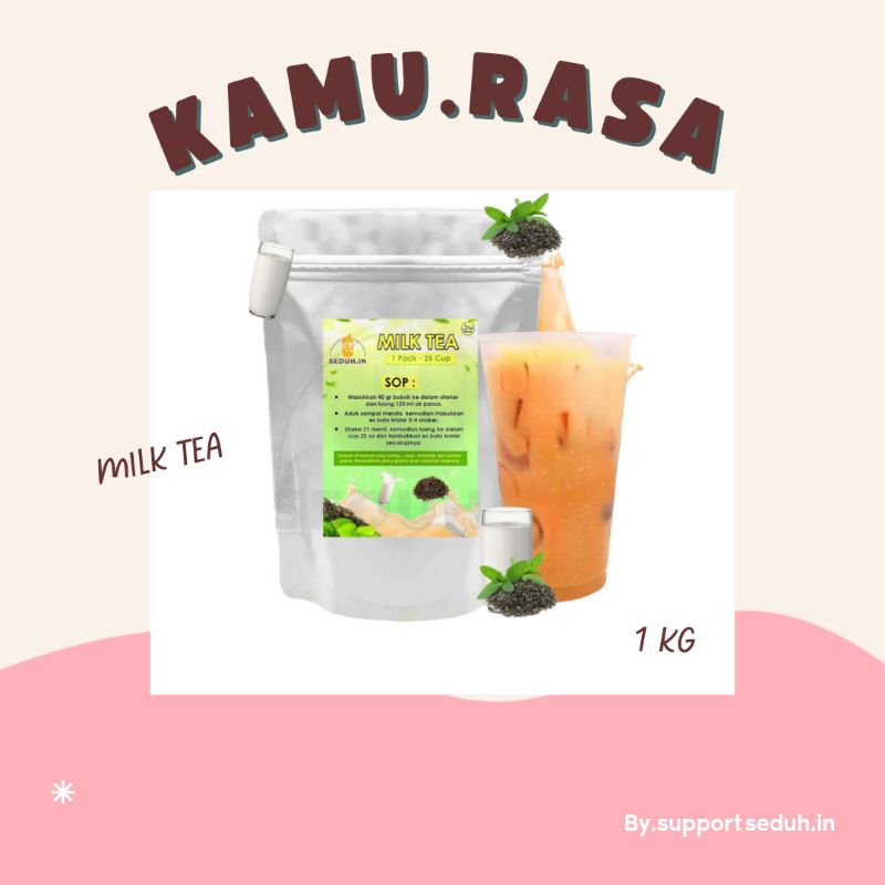 

BUBUK POWDER MILK TEA
