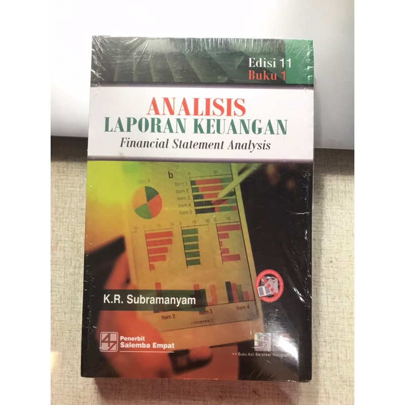 

Buku Akuntansi Analisis Laporan keuangan Financial Statement Analysis K.R. Subramanyam Edisi 11 Buku 1 Penerbit Salemba Empat