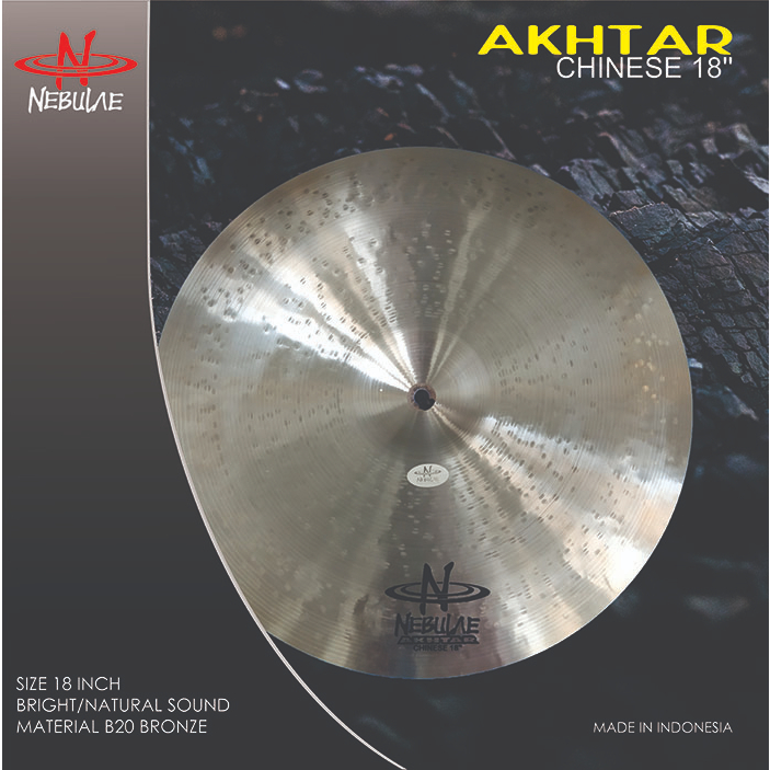 Nebulae Cymbal Akhtar Chinese 18" | Cymbals Drum B20