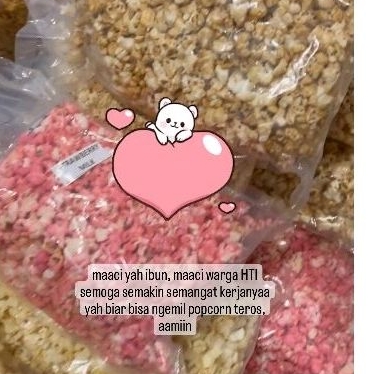 

Hanya yg PO Popcorn 250gr