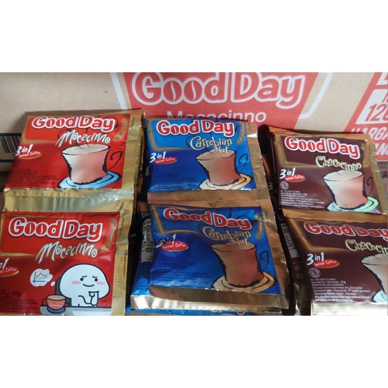 

GoodDay 3in1 instant coffee renteng