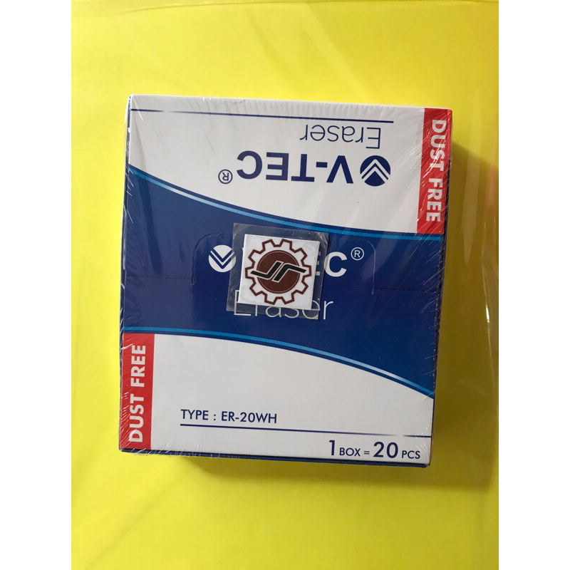 

penghapus Vtec ER-20WH dust free per pak