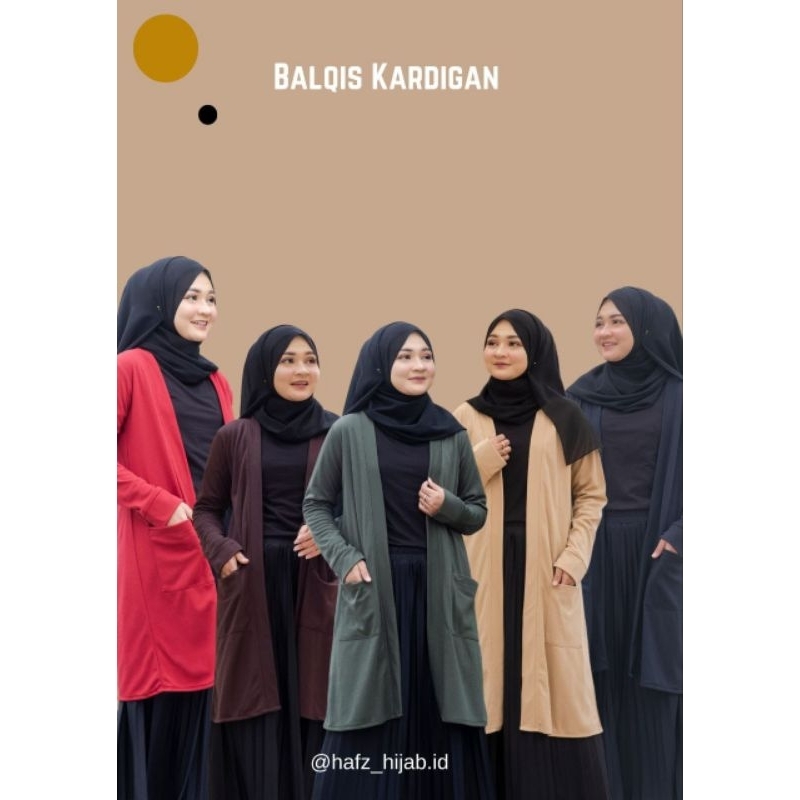BALQIS KARDIGAN by Hafz Hijab