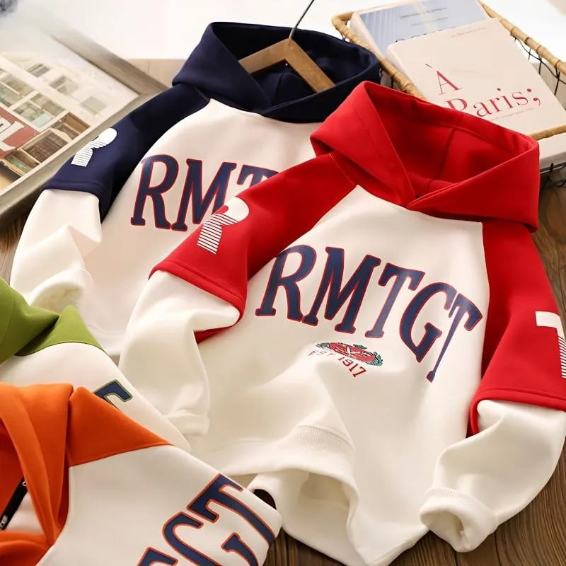 Jaket hoodie sweater RMTGT anak cowok cewek lengan panjang Sablon Usia 3 4 5 6 7 8 9 10 11 Tahun kon