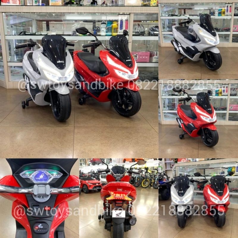 MAINAN ANAK MOTOR AKI HONDA PCX