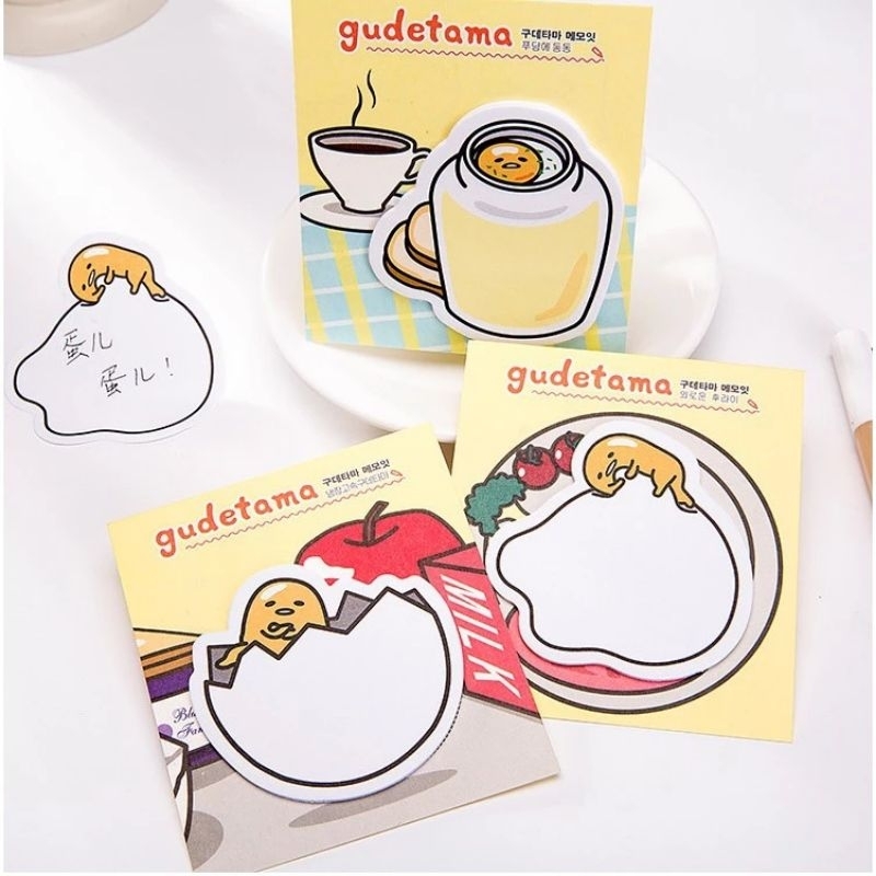 

Sticky Notes Gudetama Cute Memo