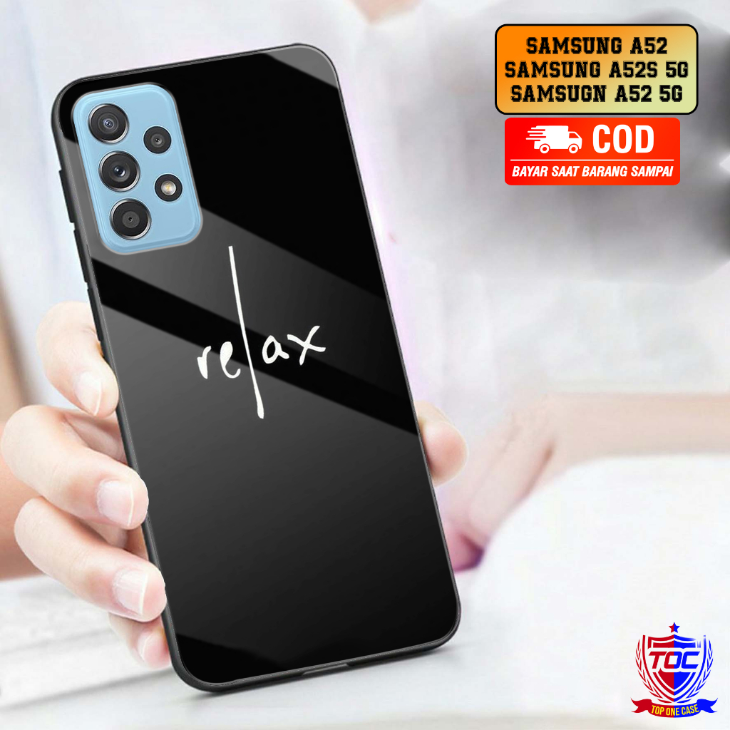 CASE SAMSUNG A52 / A52S / A52 5G 2023 - Casing Terbaru TOP ONE CASE [ MOTIF 39 ] Silikon - Case Hp S