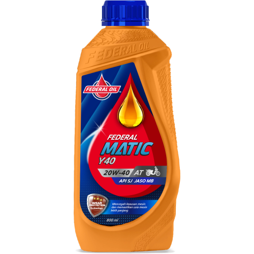 Oli Motor Federal Y40 Matic 20w-40 800ml