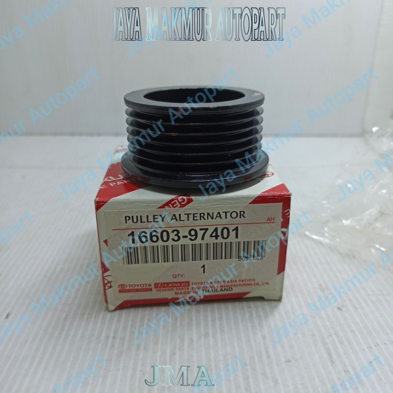 Pulley Alternator Toyota Avanza 1.5 6pk 16603-97401