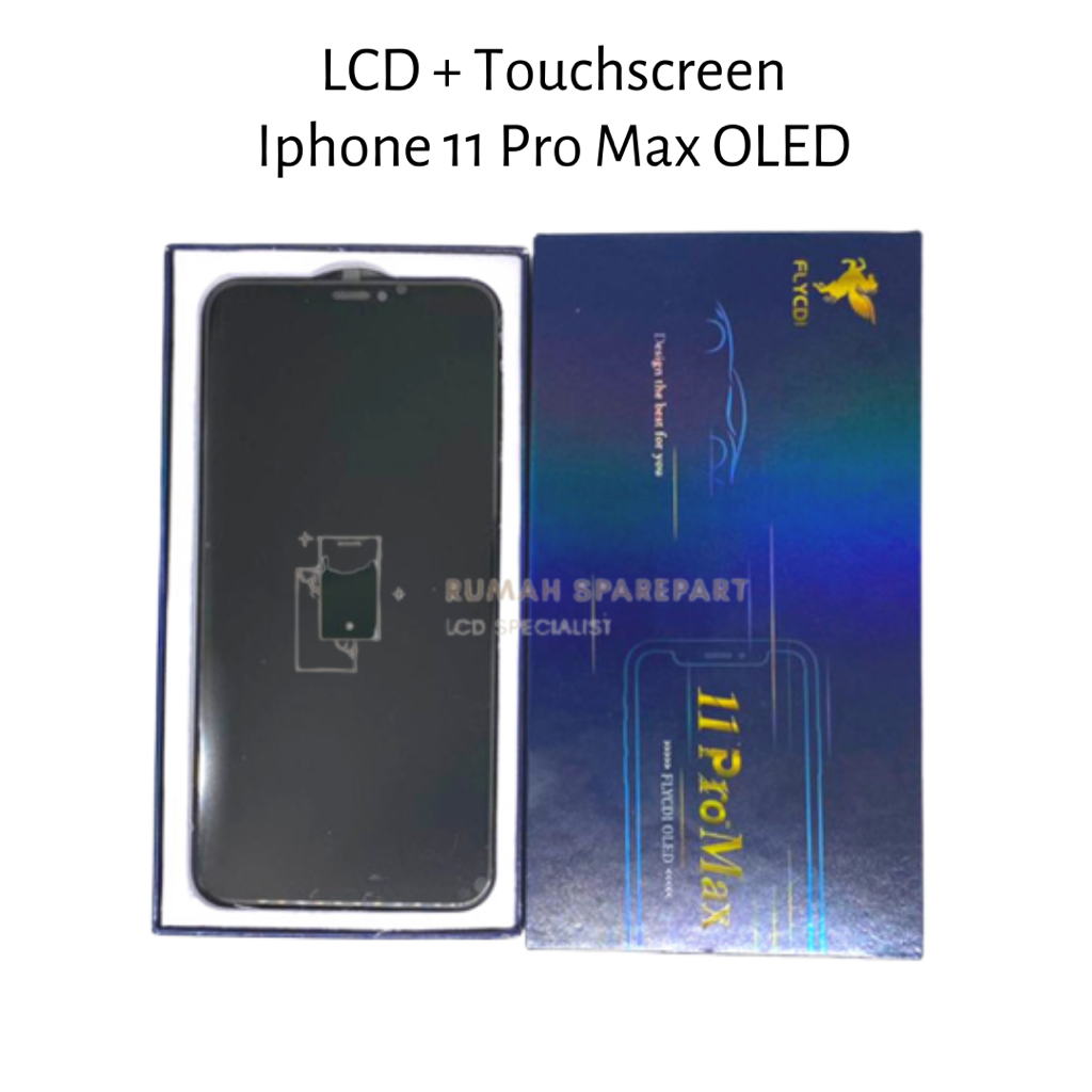 LCD + Touchscreen Iphone 11 Pro Max Oled Ori Fullset