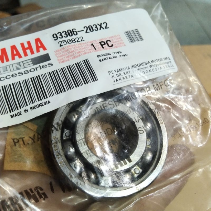 BEARING 6203 Original Yamaha 93306-203X2