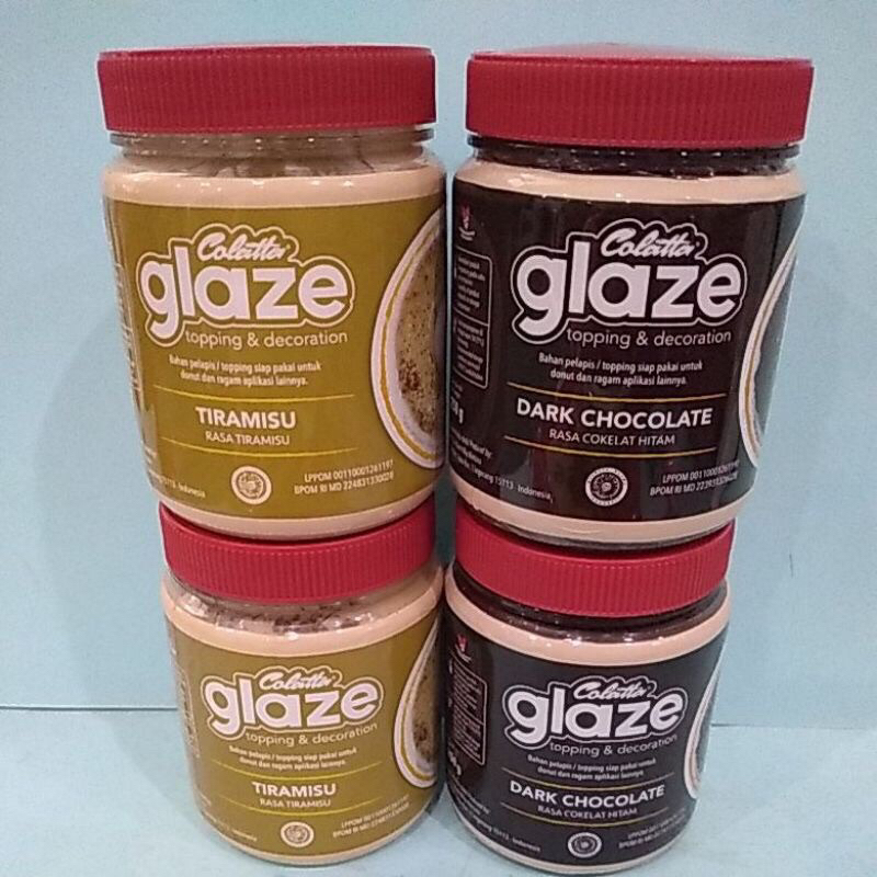 

COLATTA GLAZE TIRAMISU dark chocolate 250 GR | COLATTA GLAZE TOPPING DECORATION DONUT 250 GR