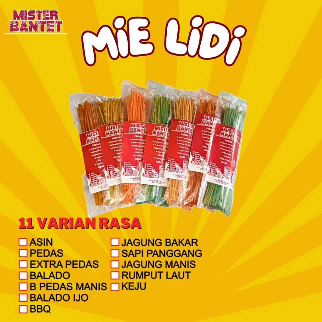 

MIE LIDI EKONOMIS 30GR