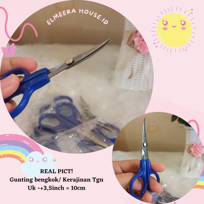 

Gunting Ujung Bengkok| Gunting Kerajinan Tangan