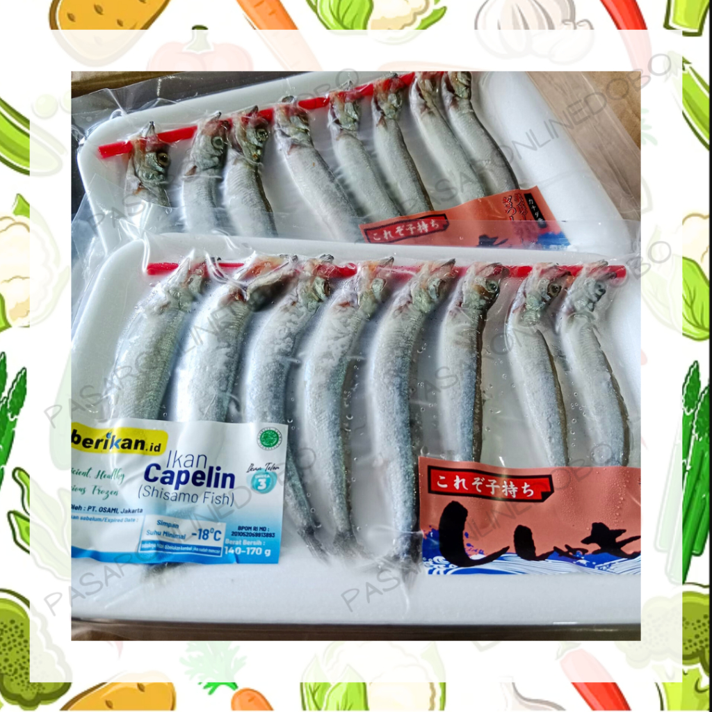 

IKAN SHISAMO / IKAN CAPELIN / SHISAMO FISH 150-170G