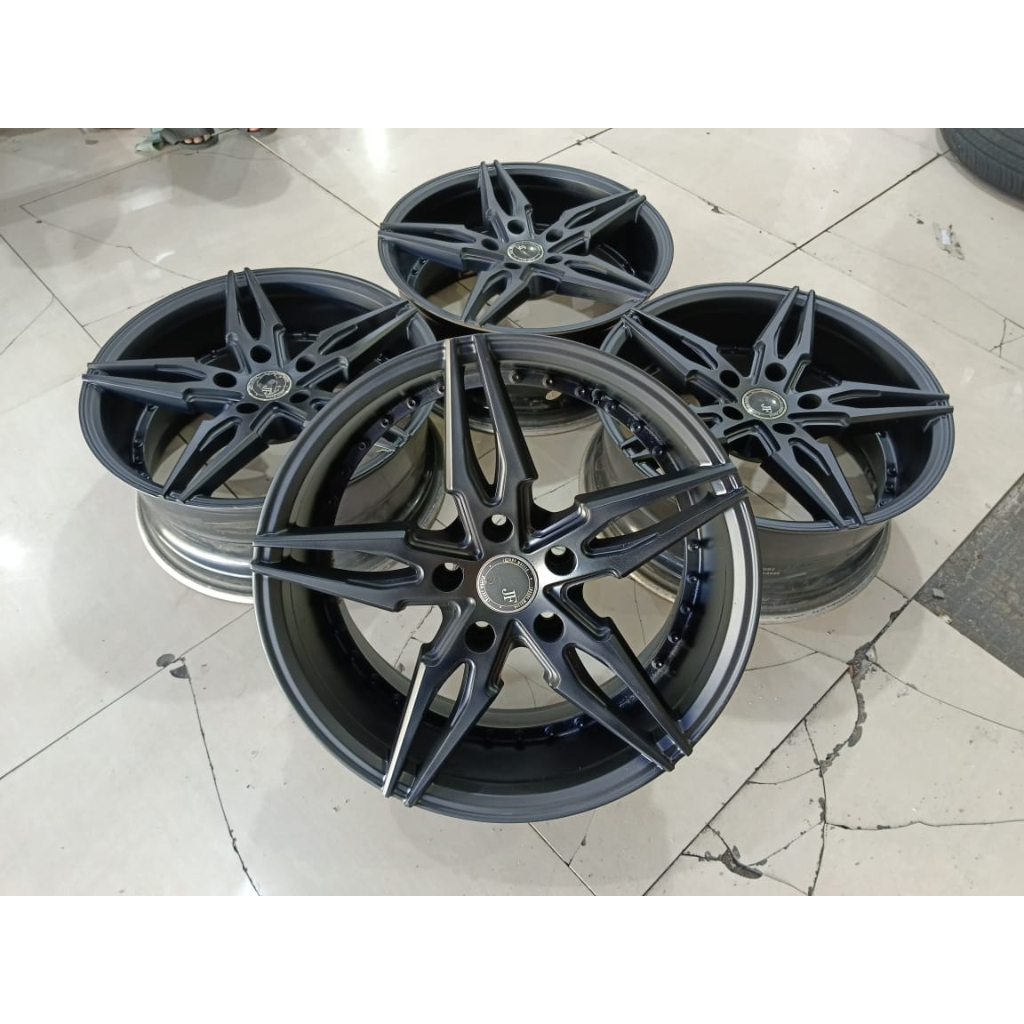 Velg mobil bekas ring 17 jf luxury lebar 7,5 pcd 5x114 et 40