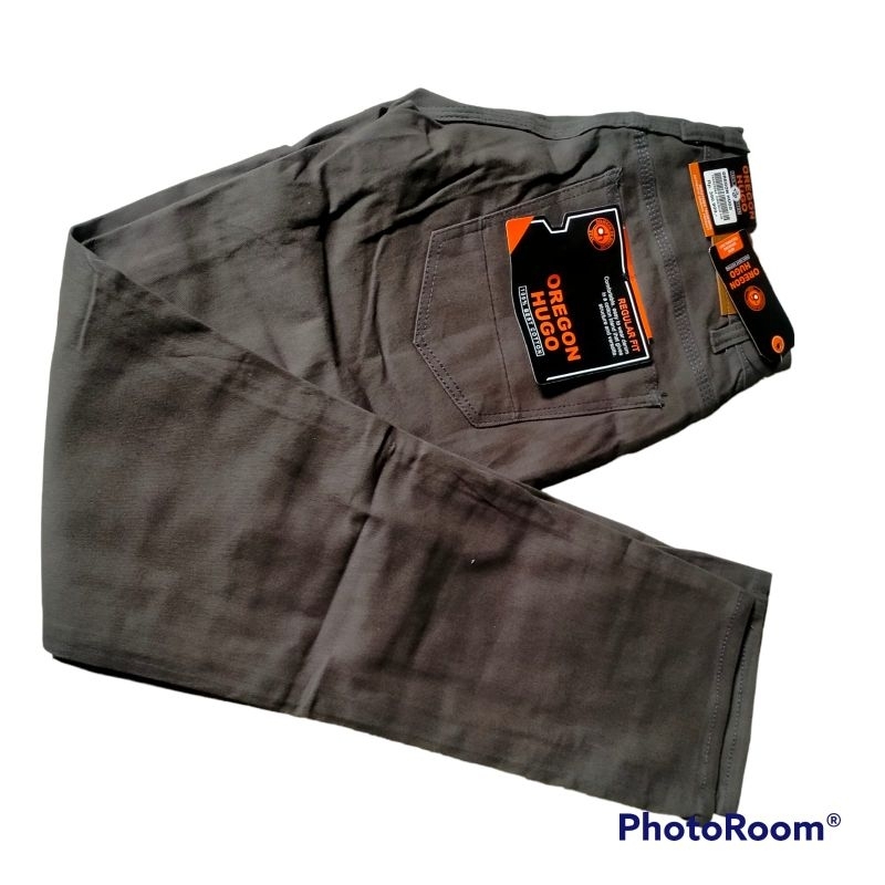 celana pria Hugo oxigen abu abu