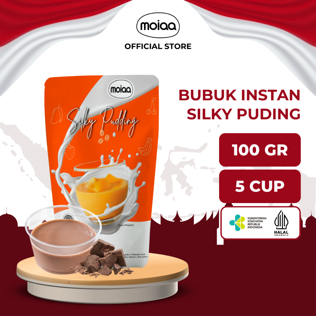 

SBC x MOIAA - Silky Pudding 100 gram / Bubuk Puding Instan 19 Varian Rasa