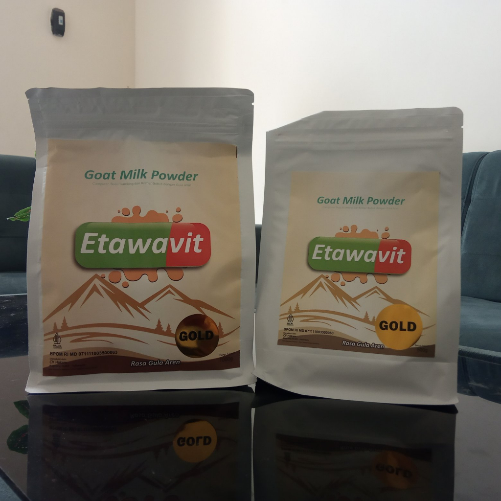 

SUSU KAMBING ETAWA ETAWAVIT 1kg | 500 gr PLUS GULA AREN ASLI TANPA BAHAN PENGAWET DAN PEMANIS BUATAN MEMBANTU ATASI MASALAH PERSENDIAN DAN PERNAFASAN isi 10 sachet