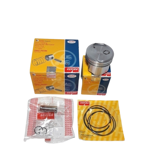 Piston Kit Seher Aspira Astra Motor Honda Mega Pro Gl Pro Neotech Ukuran Standar - 2.00