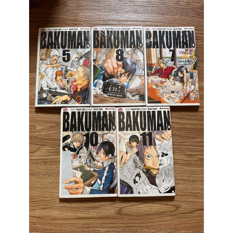 KOMIK SEGEL SEALED BAKUMAN ATTACK ON TITAN NO.6 BLACK BUTLER