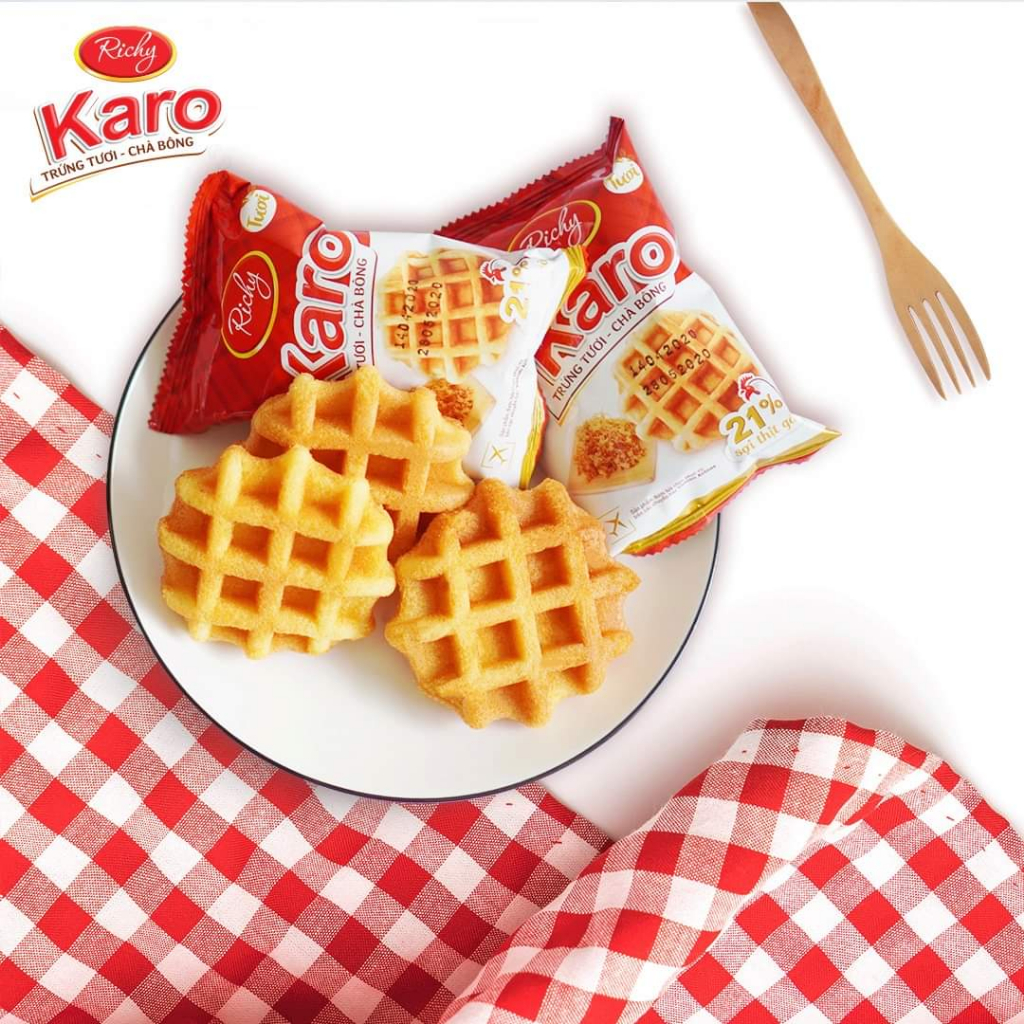 

Richy Karo Buter Waffle Sachet 26gram