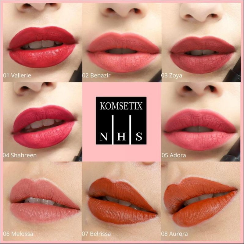 Lipcream NHS /Lipstik Nail Henna Strawberry