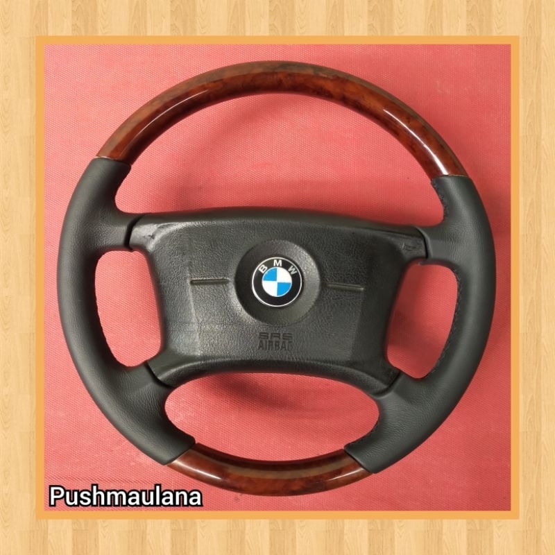 Setir Stir BMW E46 BMW E39 Wood Leather