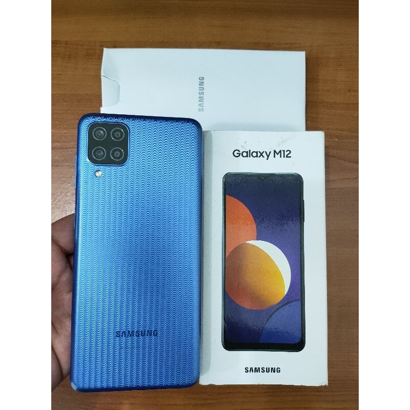 Samsung M12 Ram 4/64GB Second Mantap