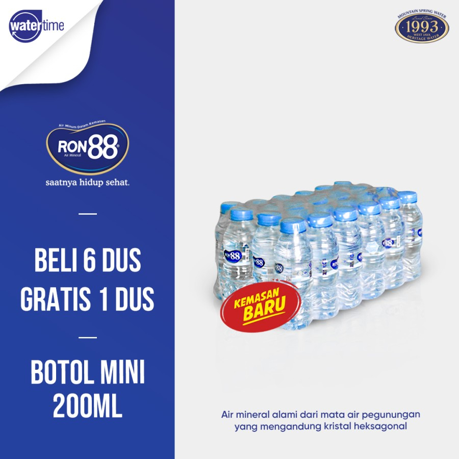 

RON88 200ML (6 Karton Bonus 1 Karton)