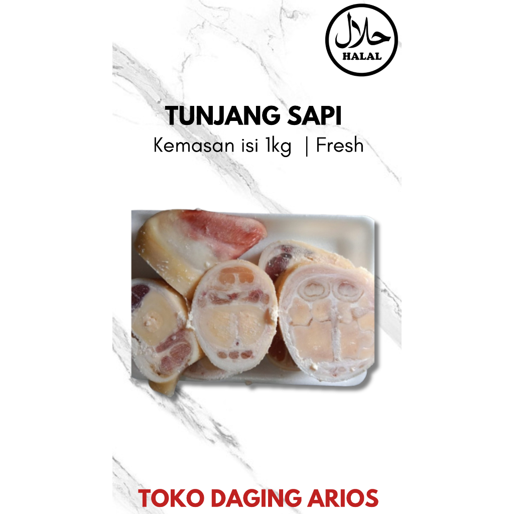 

Tunjang Sapi 1kg Daging Sapi Segar dan Berkualitas