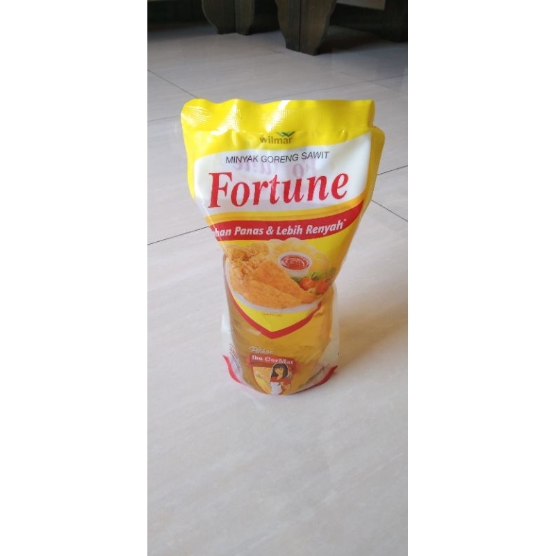 

Fortune minyak goreng Refill isi 1 liter
