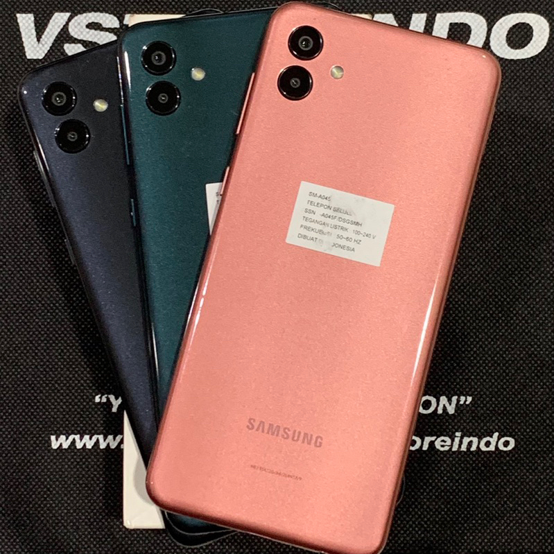 Samsung A04 4/64 GB Resmi SEIN Indonesia Second Original OK