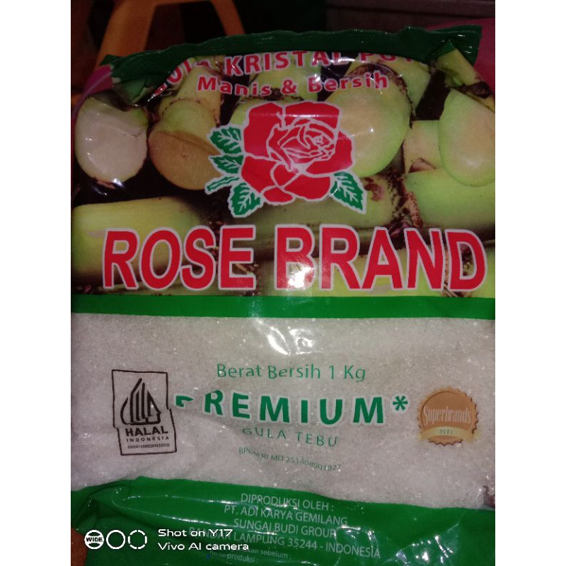 

gula pasir rosebrand 1kg