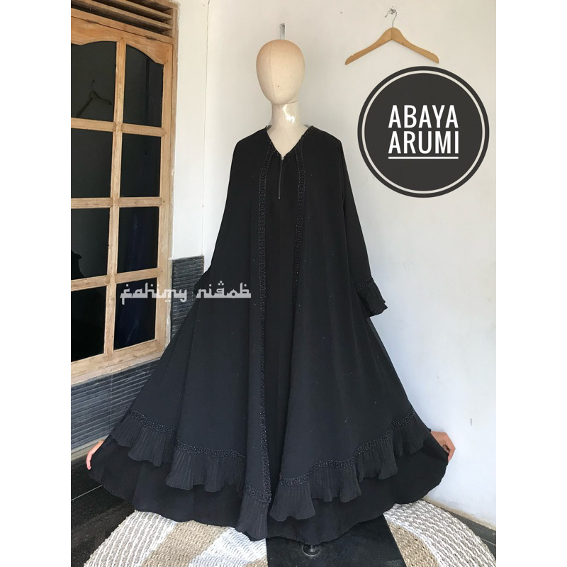 Abaya Arumi bahan fursan saudi by fahimy niqob