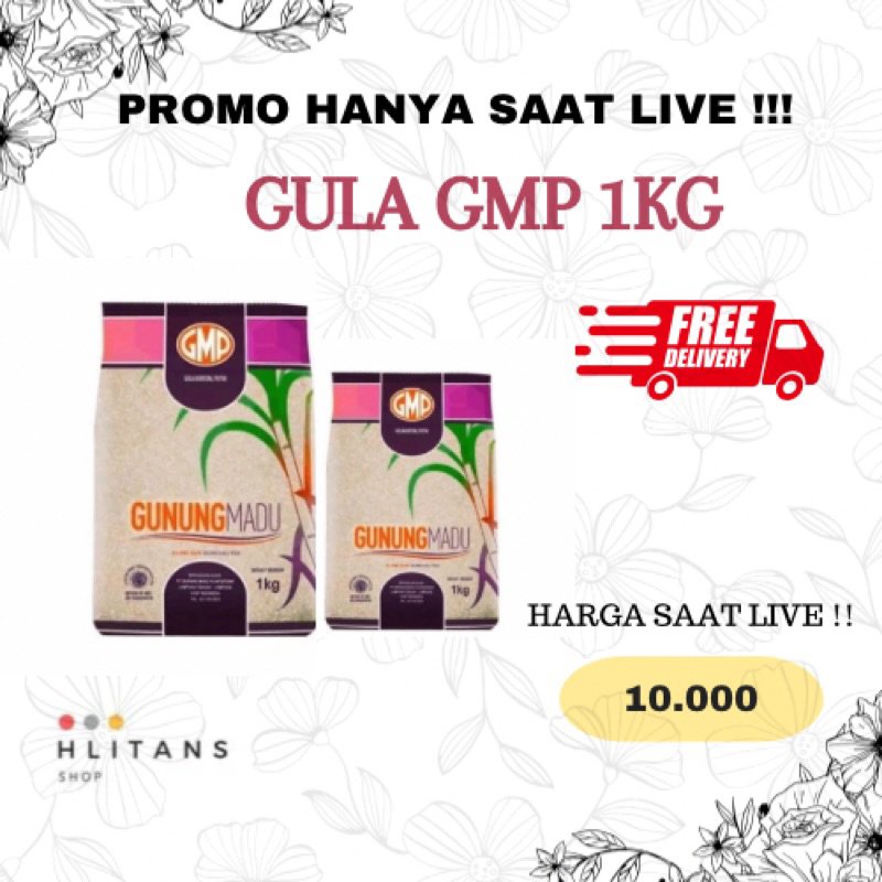 

Gula Pasir GMP Murah 1 KG